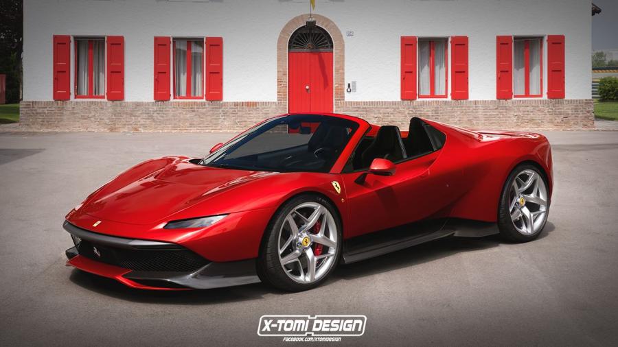  Ferrari SP38 Spider by X-Tomi Design 2018 года  (фото 1 из 1)